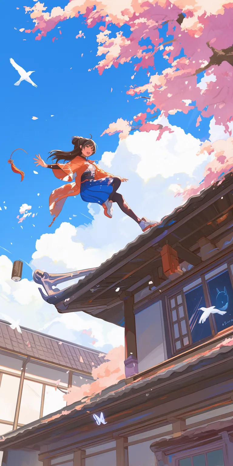 japanese anime wallpaper konosuba, inuyasha, mirai, flcl, sky
