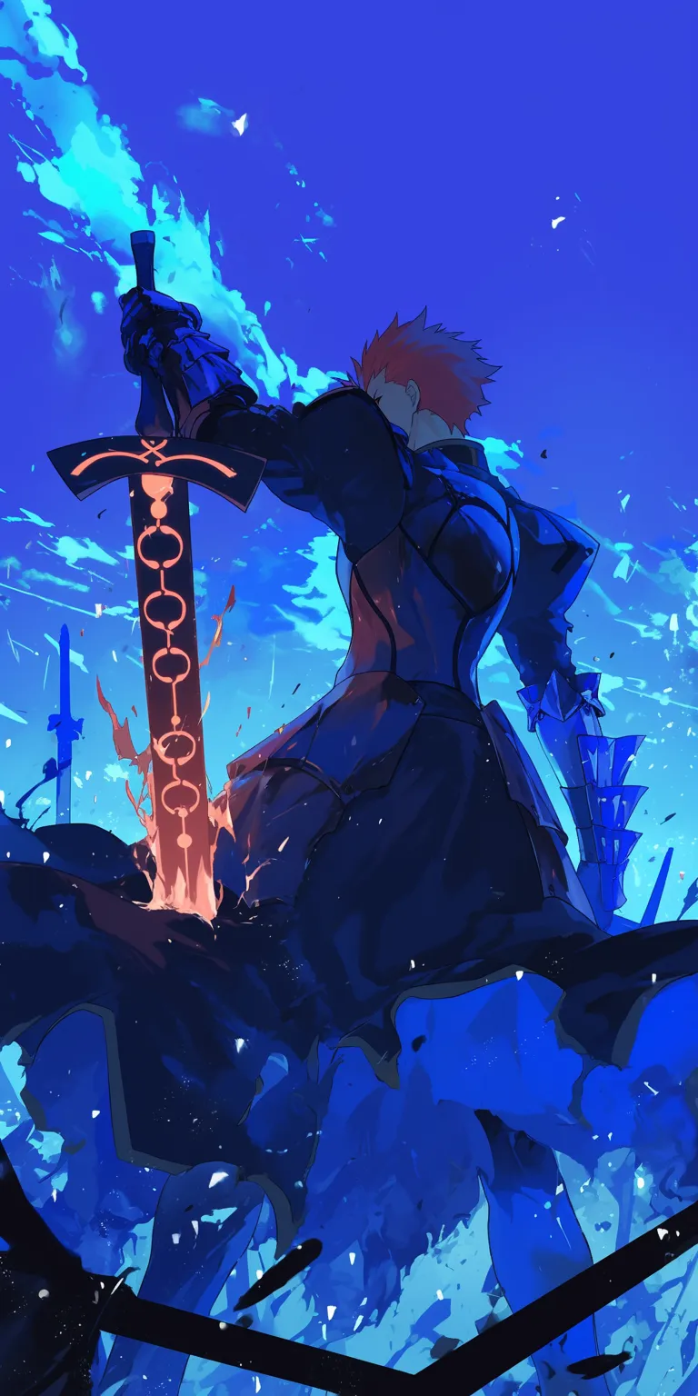 fate stay night wallpaper sword, minato, ichigo, berserk, demonslayer