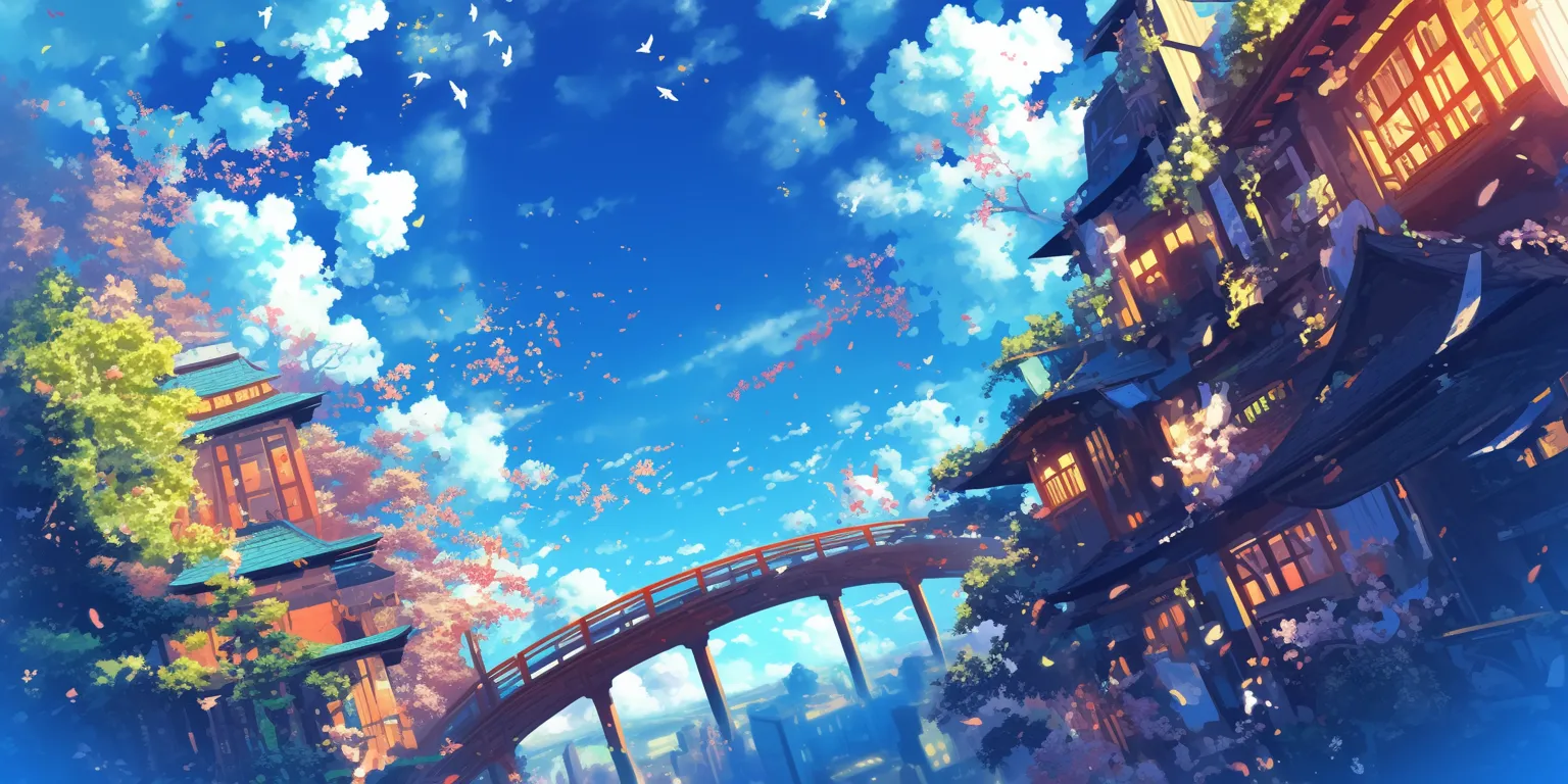 cartoon desktop wallpaper sky, scenery, 1920x1080, ghibli, 2560x1440