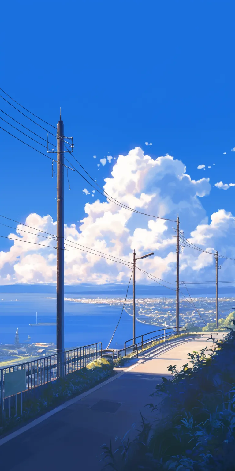 anime scenery wallpaper 3440x1440, sky, ciel, scenery, 2560x1440