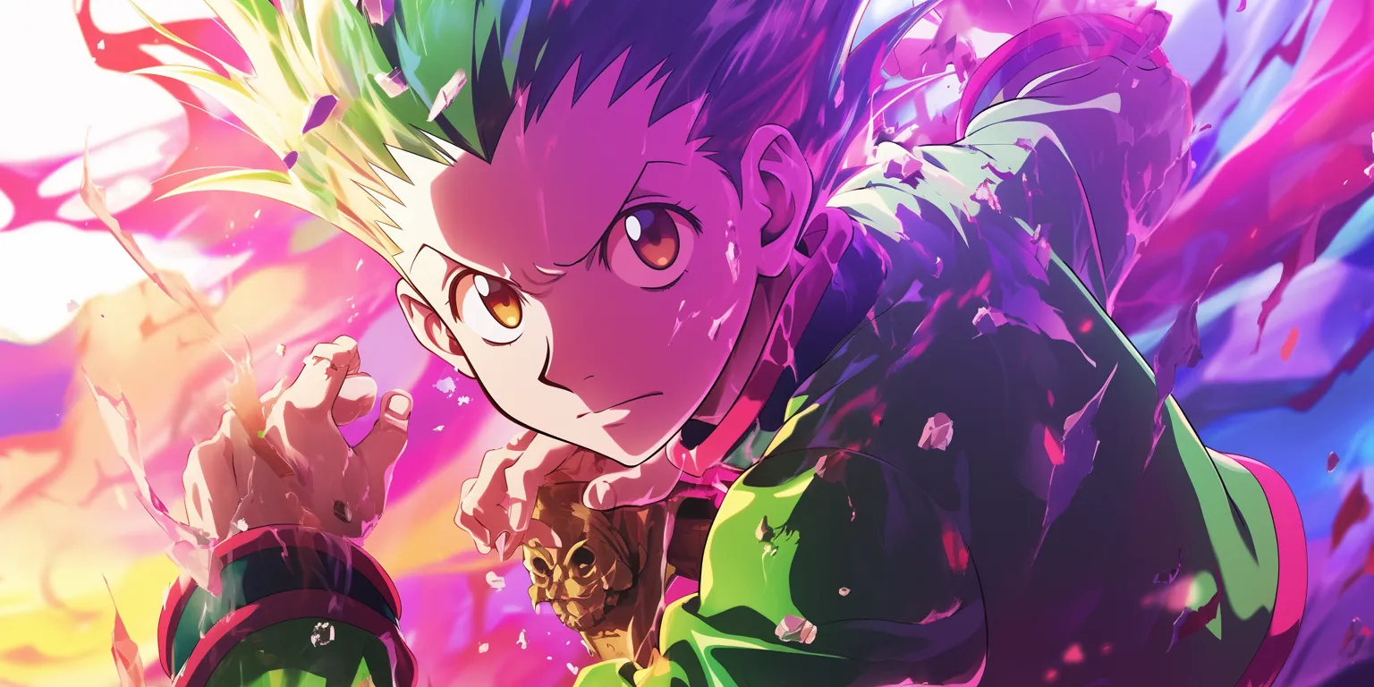 hunter x wallpaper 4k gon, hxh, killua, illumi, tenki