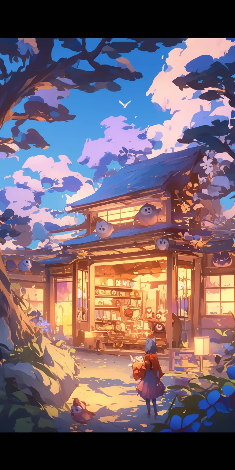 owl house background evergarden, ghibli, inuyasha, yuujinchou, kamisama