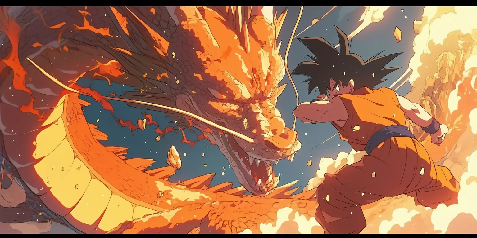 dragon ball 4k wallpaper dragonball, goku, dbz, rengoku, gon