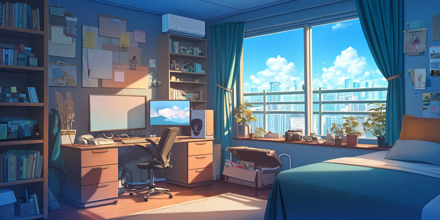 bedroom anime background room, lofi, windows, backgrounds, classroom