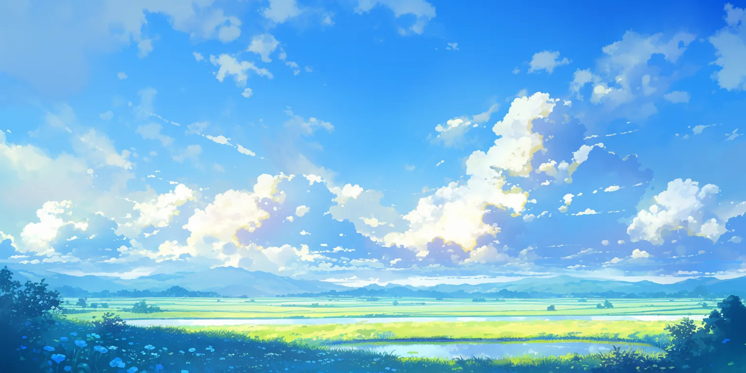 anime backgrounds iphone evergarden, backgrounds, sky, 2560x1440, scenery