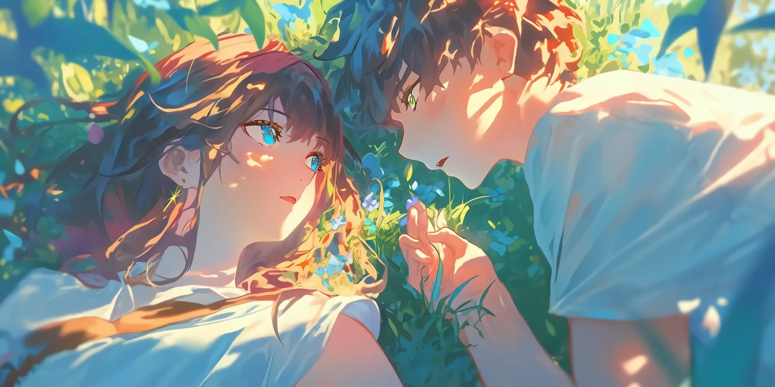 cute anime couple wallpaper ghibli, 1920x1080, 2560x1440, 3440x1440, wonderland