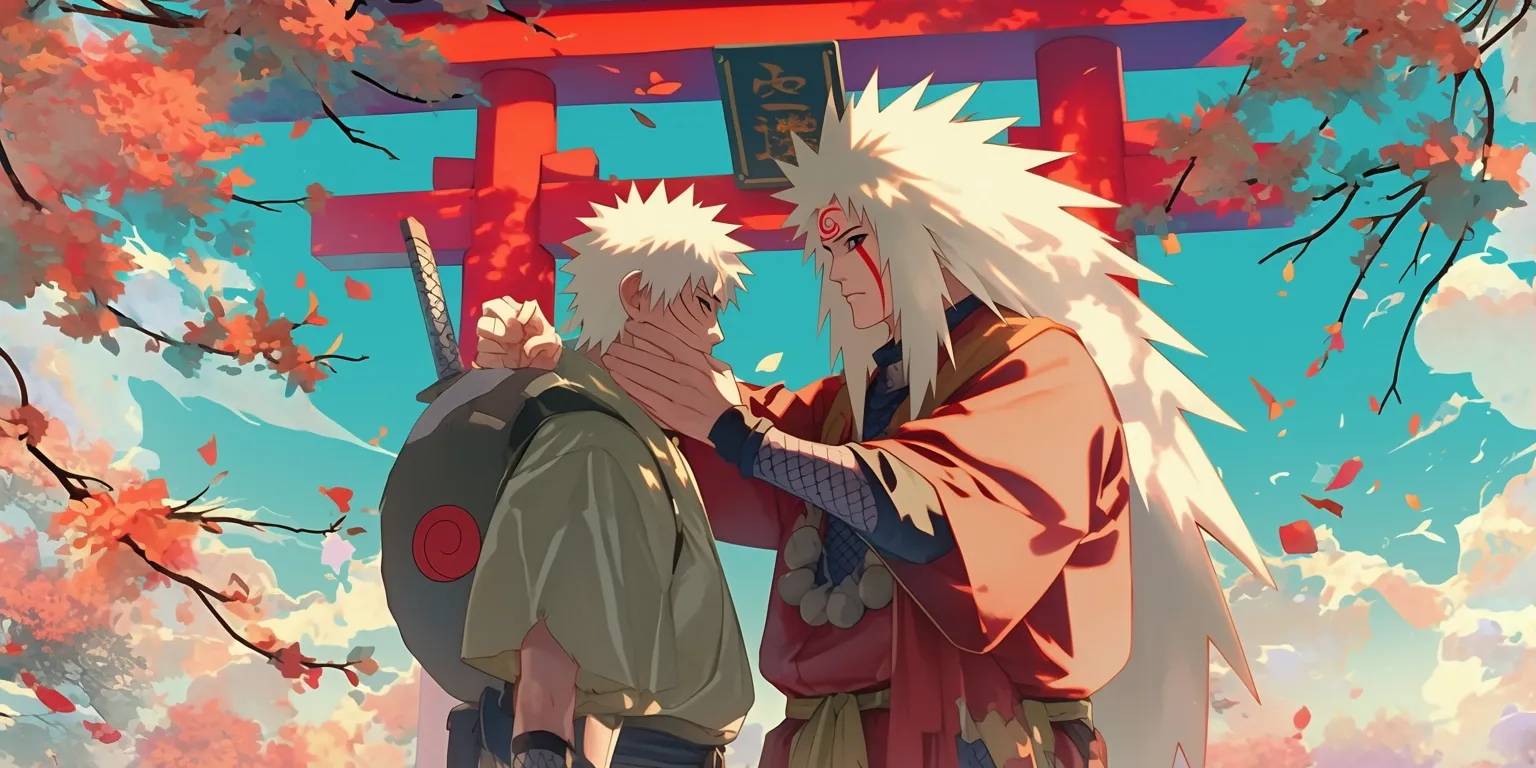 jiraiya and naruto wallpaper jiraiya, hokage, kamisama, mononoke, gintama