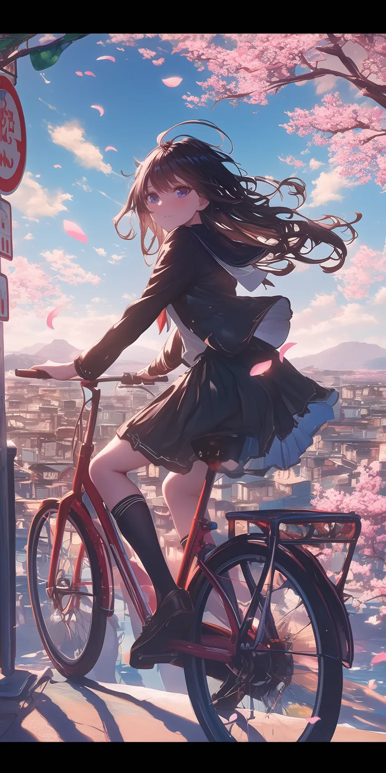 anime lock screen wallpaper pedal, ride, nishimiya, 1920x1080, 2560x1440