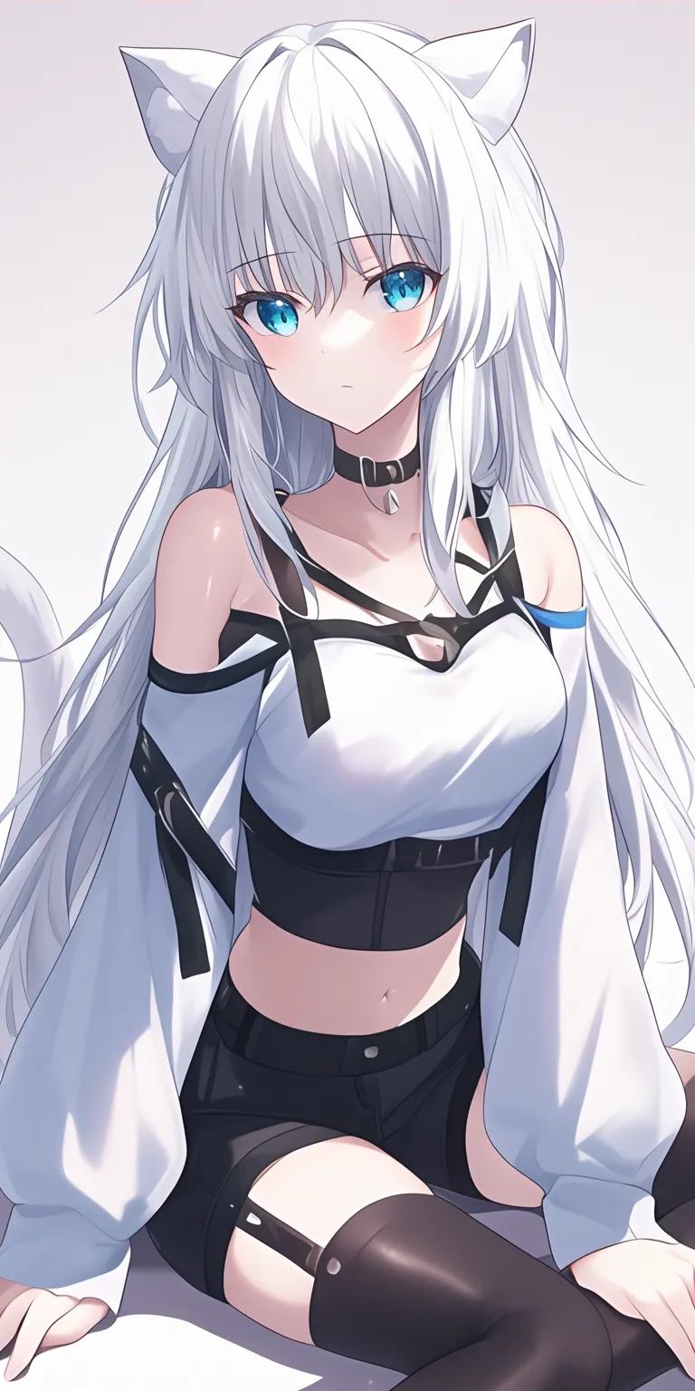 white tiger anime tomori, aqua, sao, hyakkimaru, zerochan