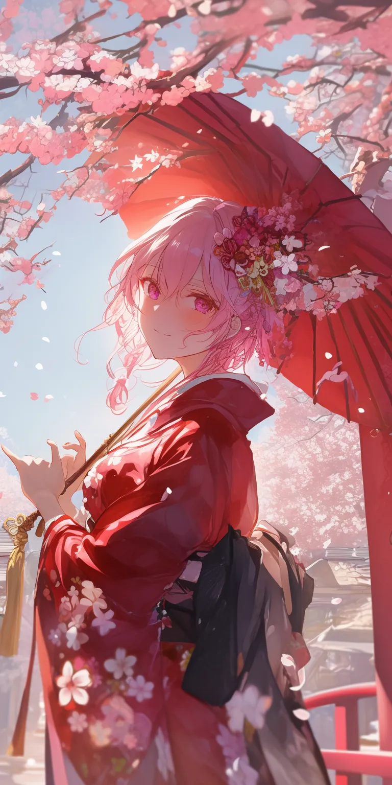 anime cherry blossom wallpaper sakura, strawberry, kamisama, blossom, 1920x1080