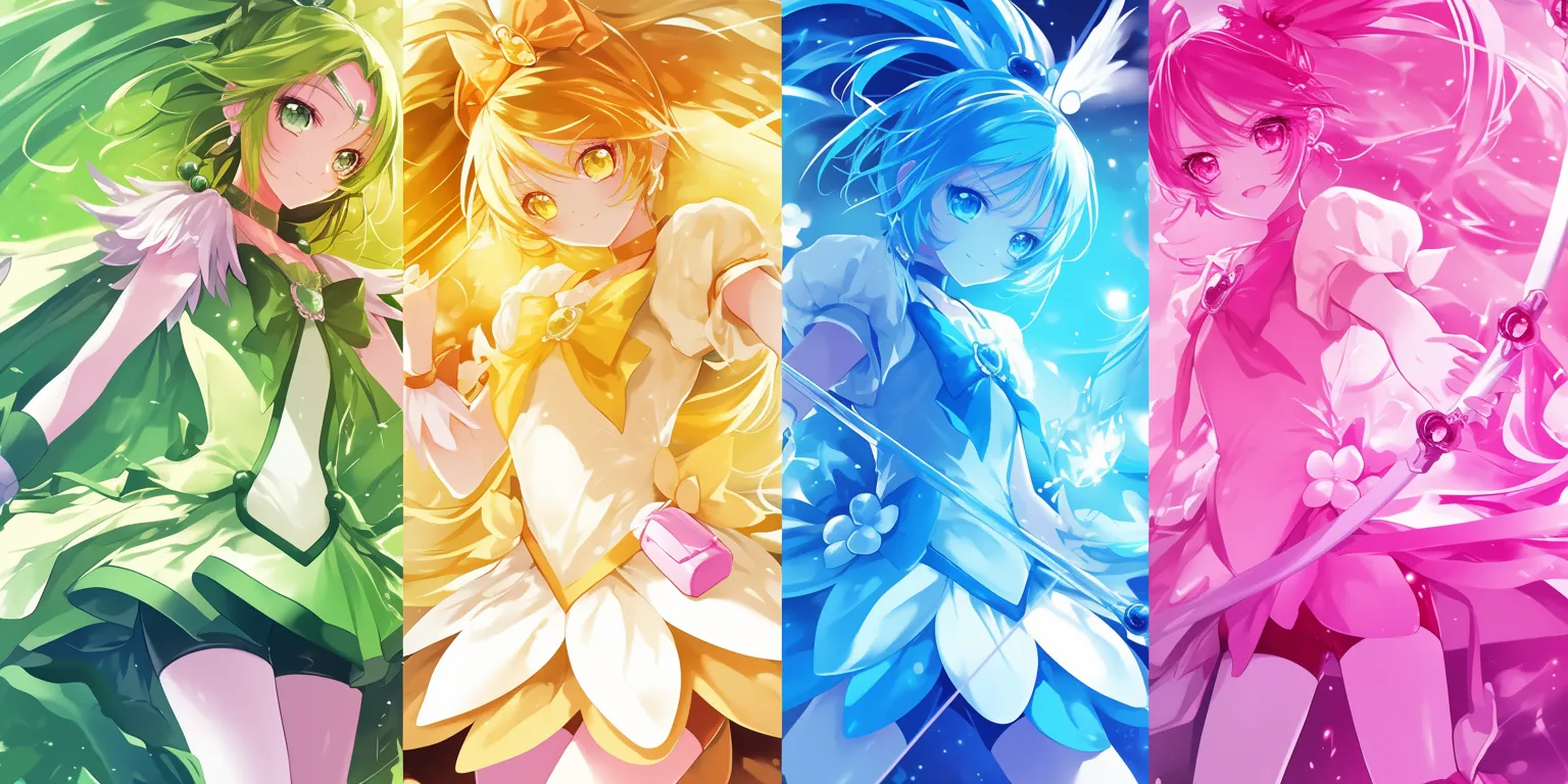 glitter force wallpaper shinobu, kamisama, wallpapers, rwby, tsubasa