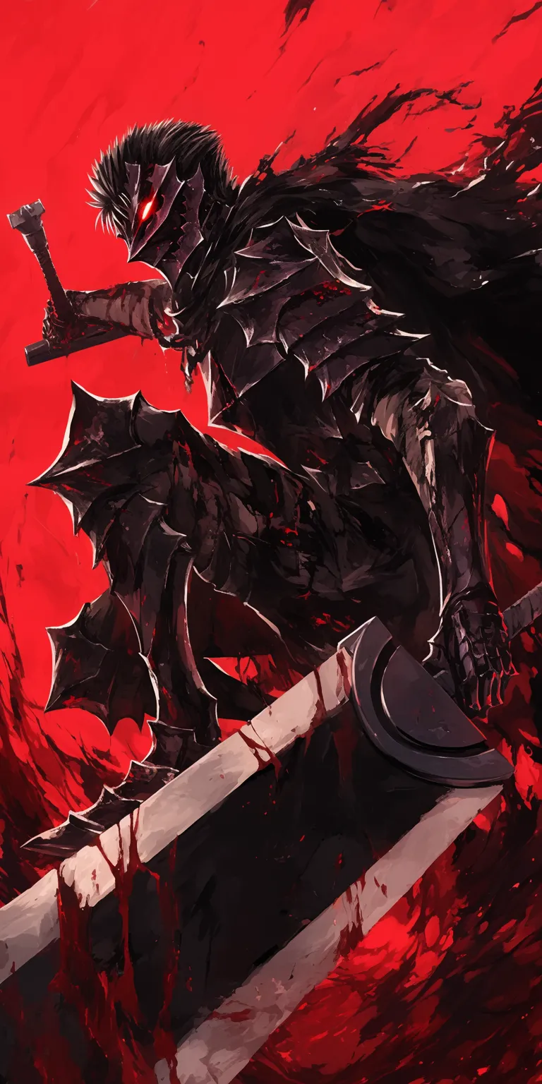 berserk anime wallpaper berserk, alucard, overlord, demonslayer, guts