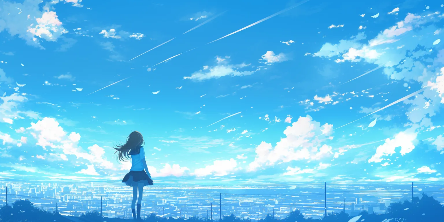 anime phone wallpaper sky, ciel, erased, flcl, hyouka