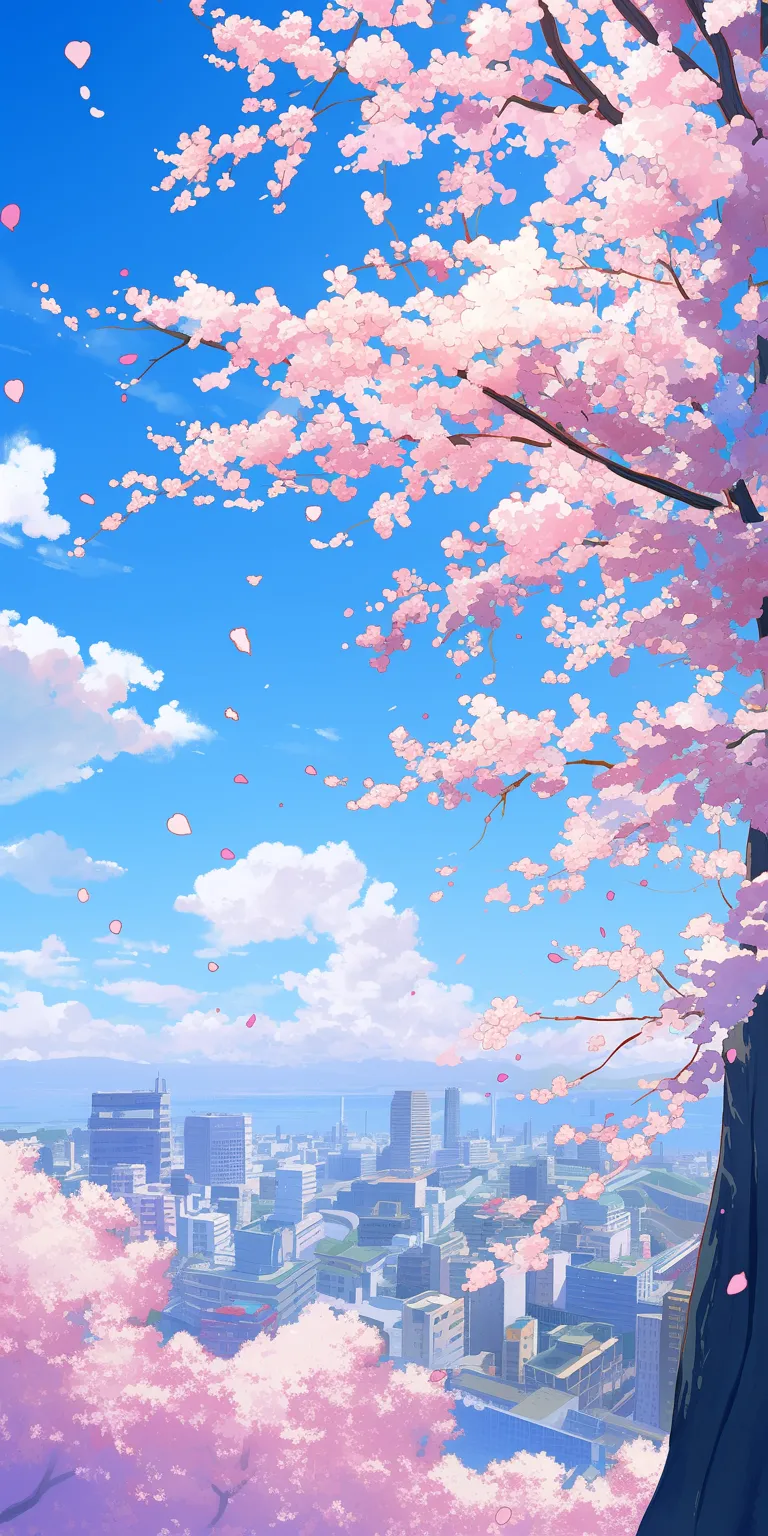 anime cherry blossom wallpaper sakura, noragami, kamisama, 3440x1440, ciel