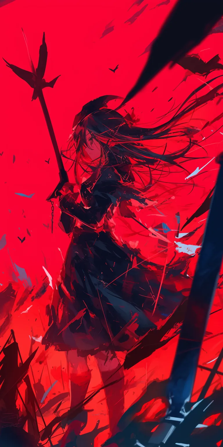 red wallpaper anime rwby, akame, 2560x1440, yumeko, 1920x1080