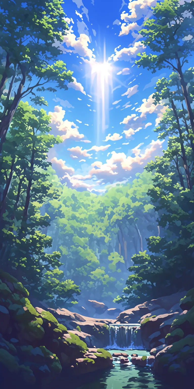 anime forest background forest, ghibli, mushishi, yuujinchou, scenery