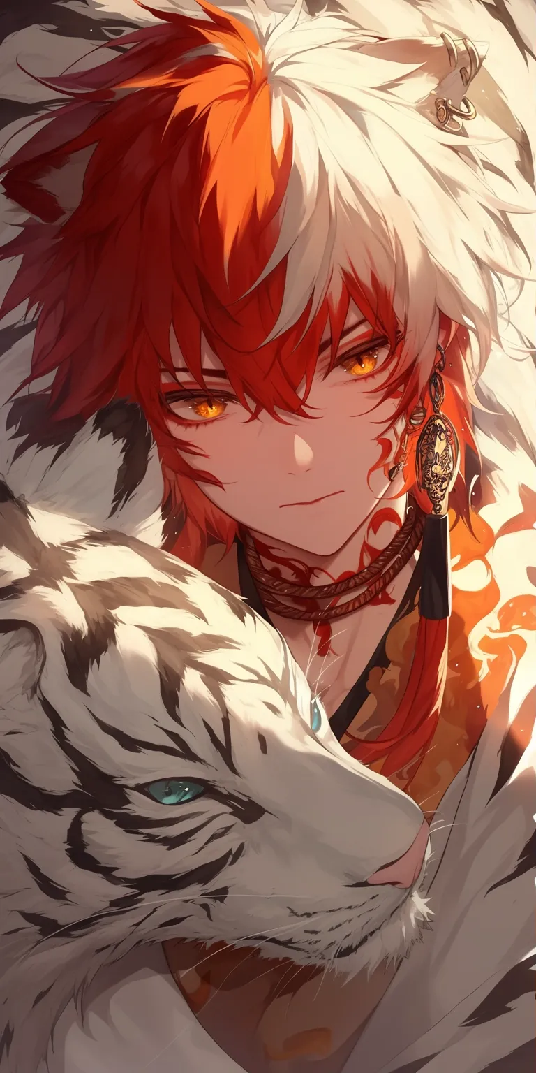 white tiger anime kurama, gaara, kurosaki, leonhart, todoroki