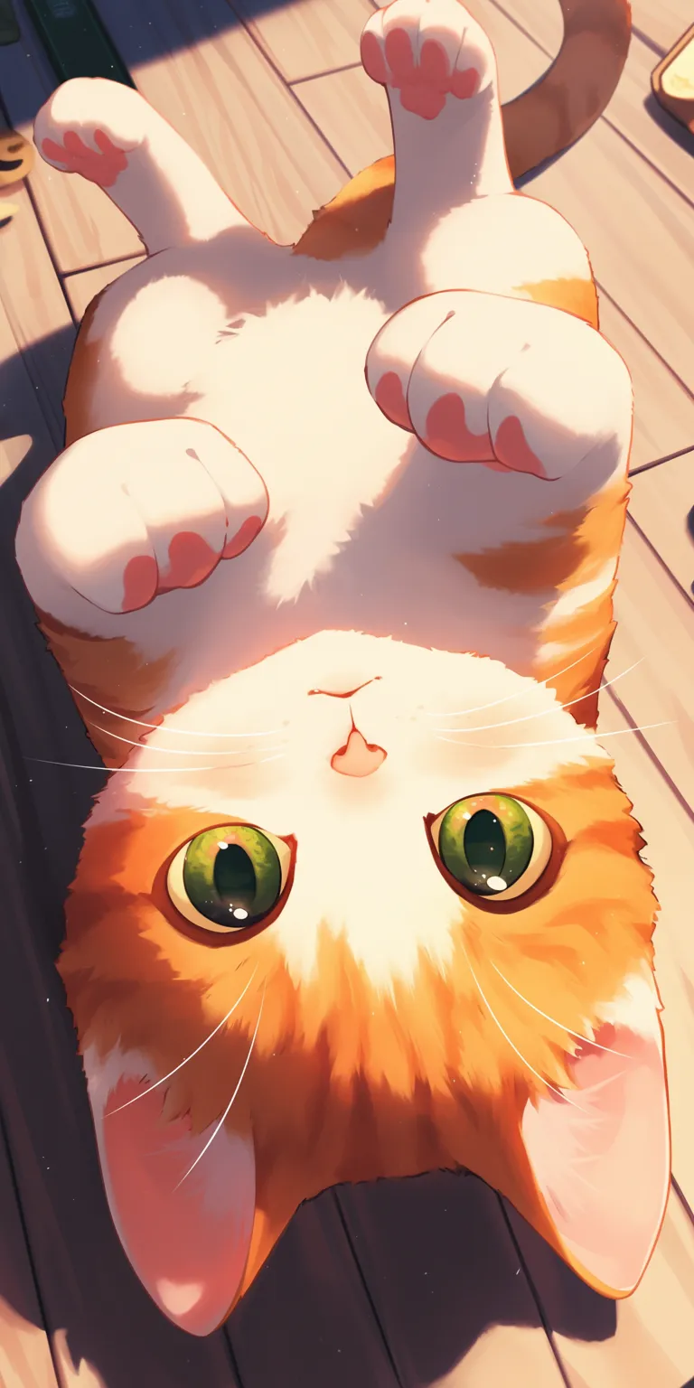 cute cat wallpaper cartoon pet, cat, kitty, hamtaro, miya