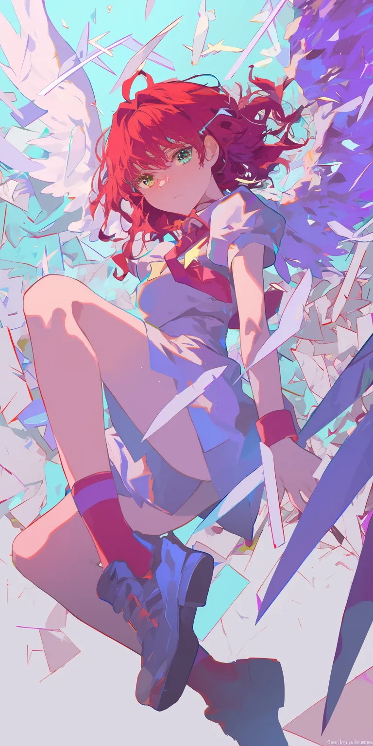 90s anime aesthetic wallpaper flcl, sakura, tohka, franxx, mononoke