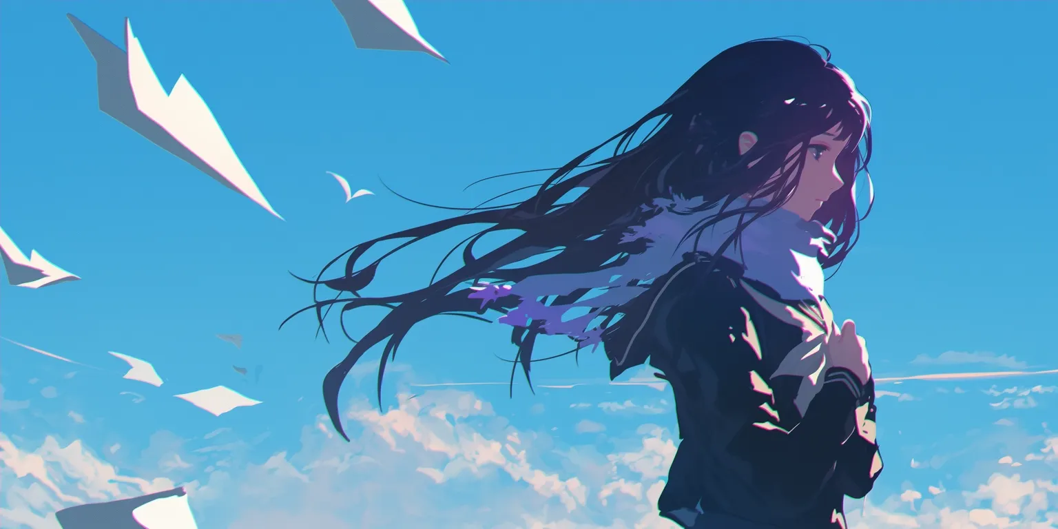 noragami wallpaper hyouka, sky, 1920x1080, 2560x1440, 3440x1440