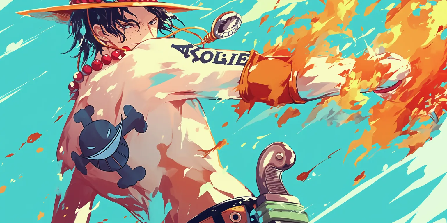 wallpaper ace one piece flcl, luffy, mononoke, champloo, wano