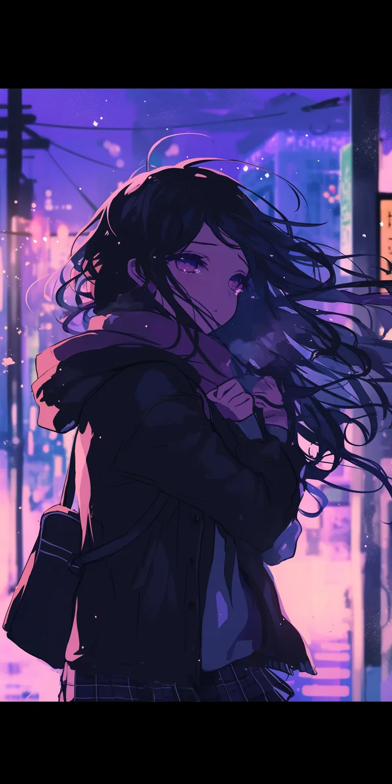 emo anime wallpaper noragami, yato, hinata, rain, lockscreen
