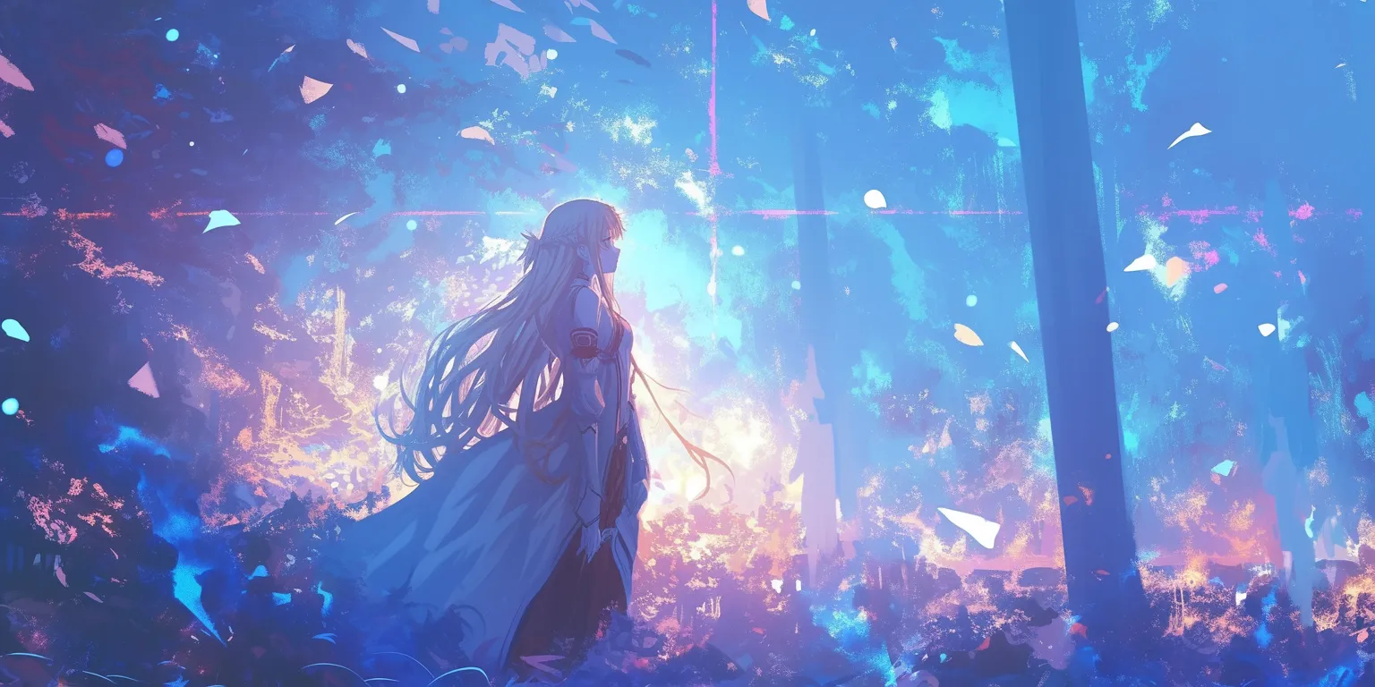 asuna yuuki wallpaper aqua, asuna, 3440x1440, 2560x1440, kirito