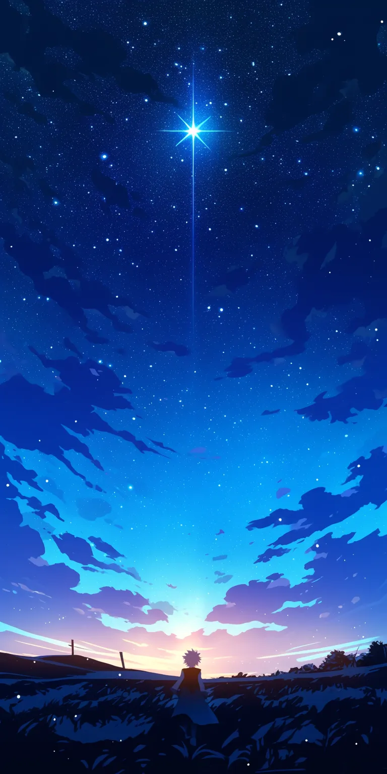 hunter x background wallpaper, sky, lockscreen, background, galaxy