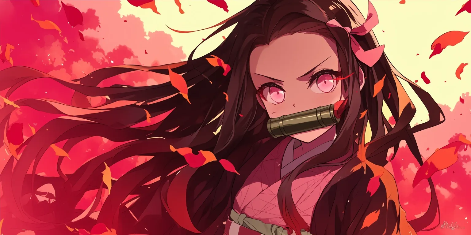 nezuko demon wallpaper nezuko, yaiba, dororo, hyakkimaru, madara