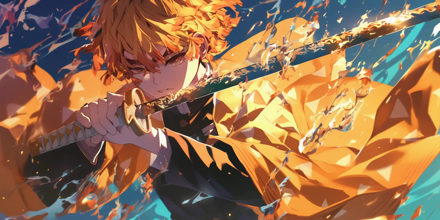 zenitsu demon slayer wallpaper yaiba, nazuna, kurosaki, meliodas, sword