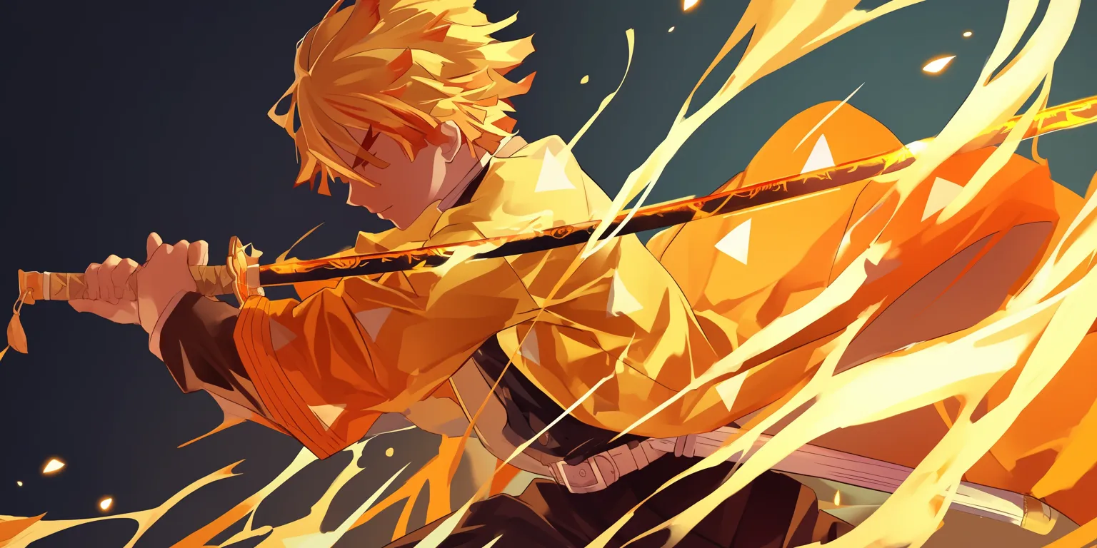 zenitsu demon slayer wallpaper denji, minato, bleach, hokage, meliodas