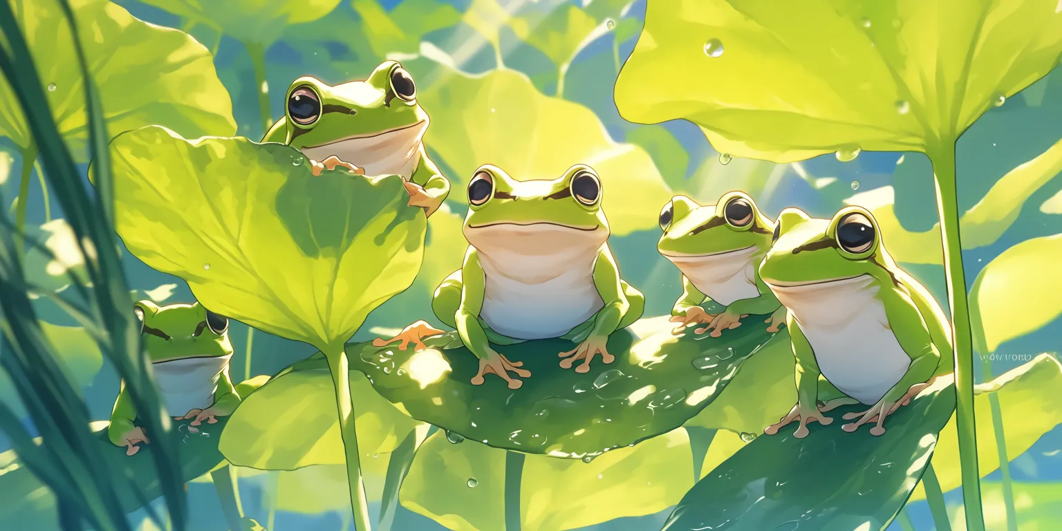 cute frog wallpaper frog, wall, 2560x1440, wallpapers, ghibli