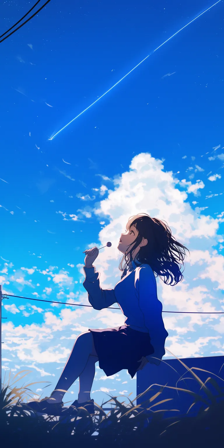 chill anime wallpaper sky, ciel, 1920x1080, 3440x1440, hyouka