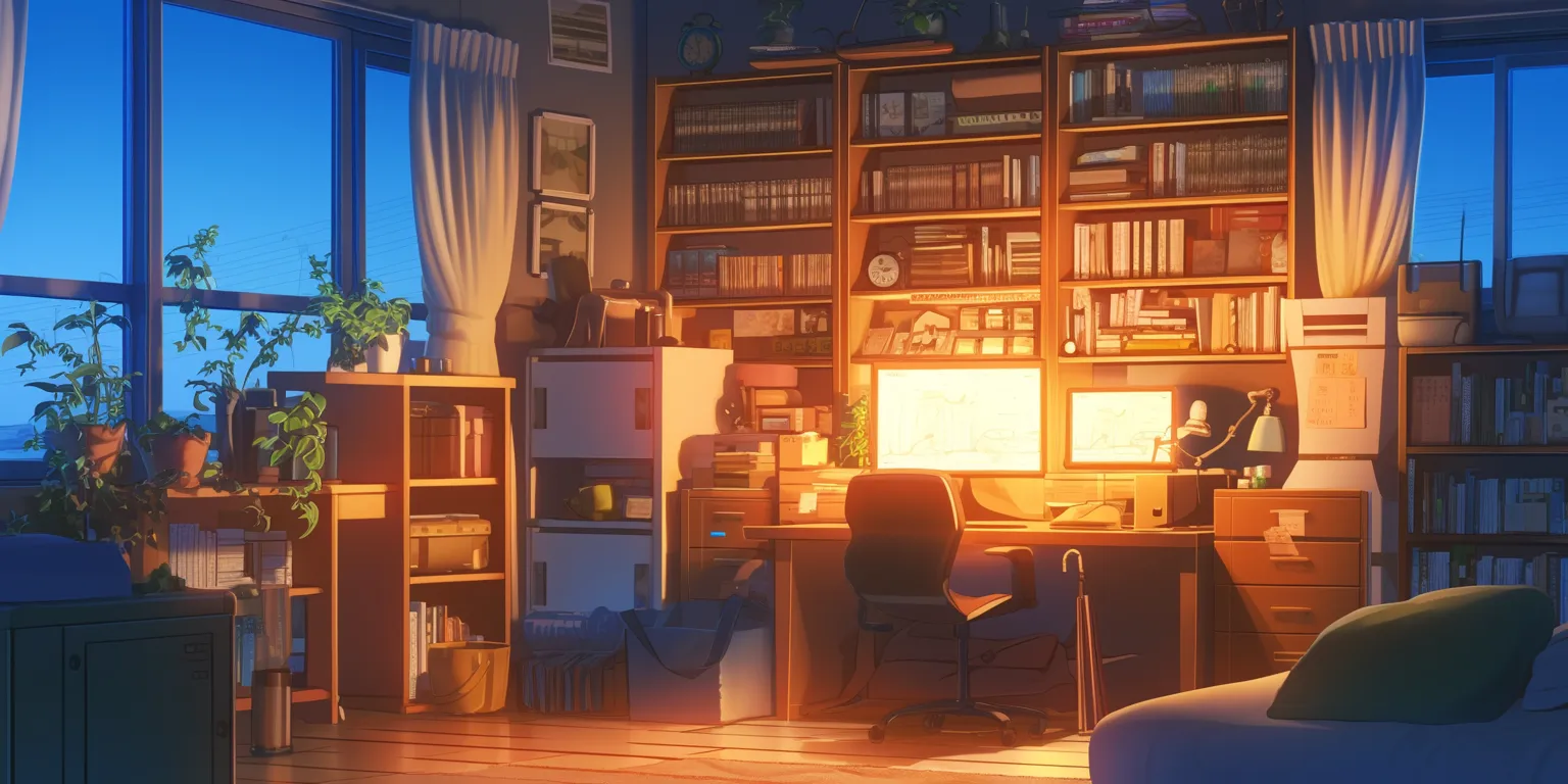 anime room background lofi, classroom, room, backgrounds, 3440x1440