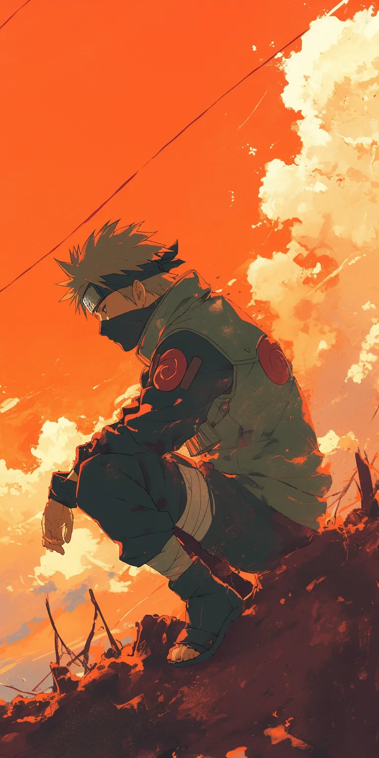 sad naruto wallpaper flcl, kakashi, naruto, obito, konoha