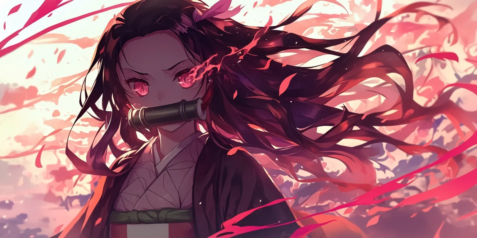 nezuko demon wallpaper nezuko, kimetsu, champloo, illumi, dororo