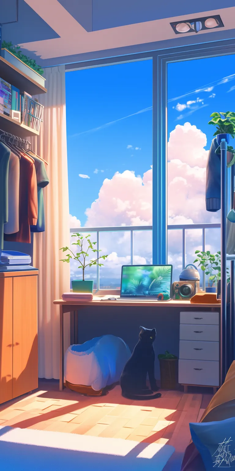 anime bedroom background room, classroom, backgrounds, windows, lofi