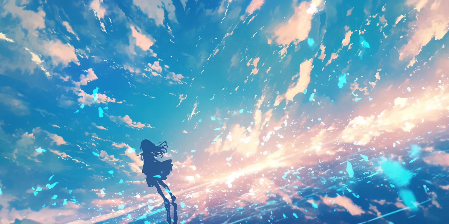 anime wallpaper for android sky, 2560x1440, 1920x1080, 3440x1440, ocean