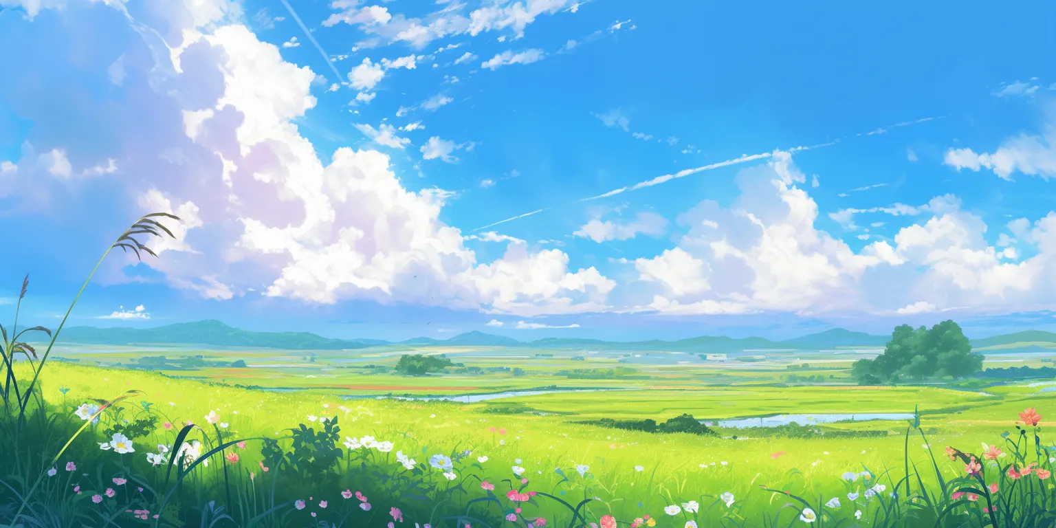 anime desktop wallpaper scenery, evergarden, backgrounds, yuujinchou, ghibli