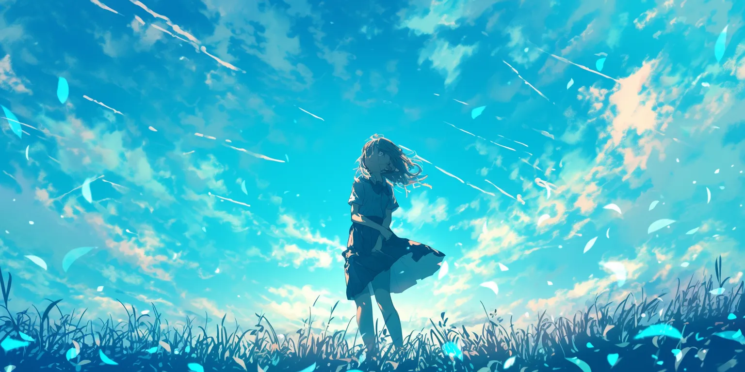 ipad anime wallpaper sky, ghibli, aqua, killua, dororo