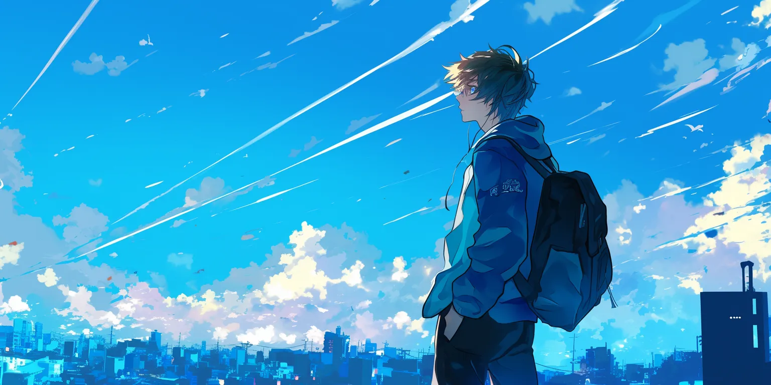 background wallpaper anime flcl, sky, fate, yuujinchou, noragami