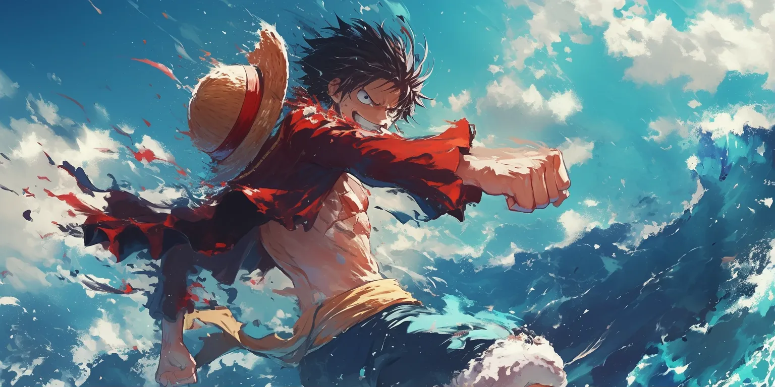 one piece luffy gear 5 wallpaper luffy, rengoku, deku, ocean, goku