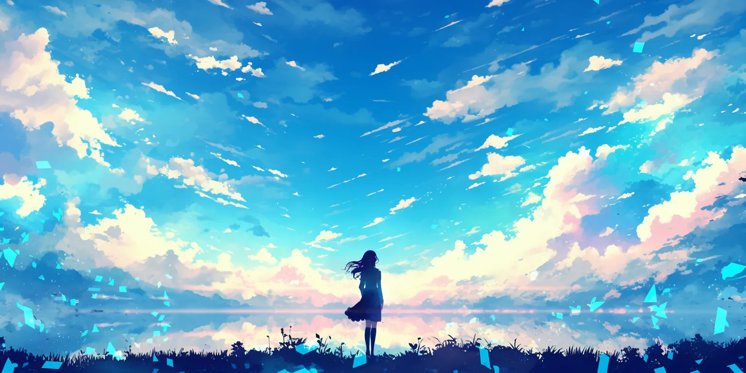 cool anime wallpaper 4k sky, ciel, noragami, alone, hatsune