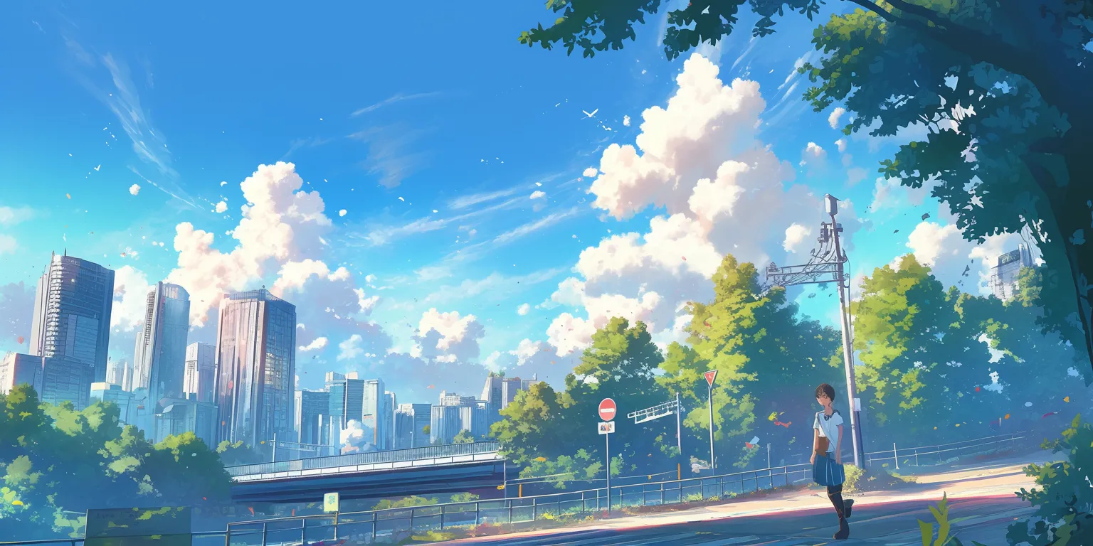 anime scenery wallpaper 3440x1440, tokyo, ghibli, 2560x1440, flcl