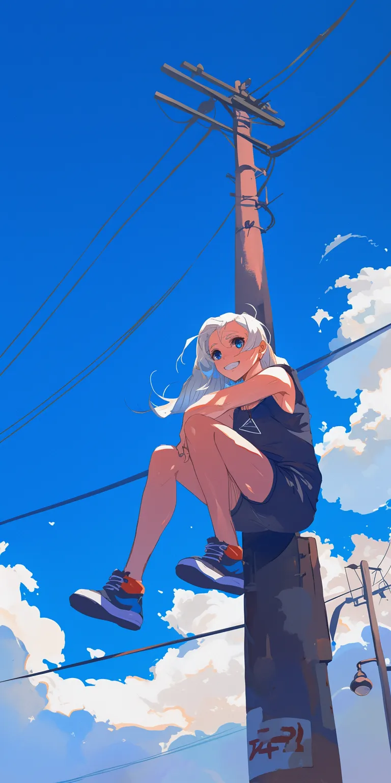 android wallpaper anime sky, flcl, aqua, ghibli, franxx