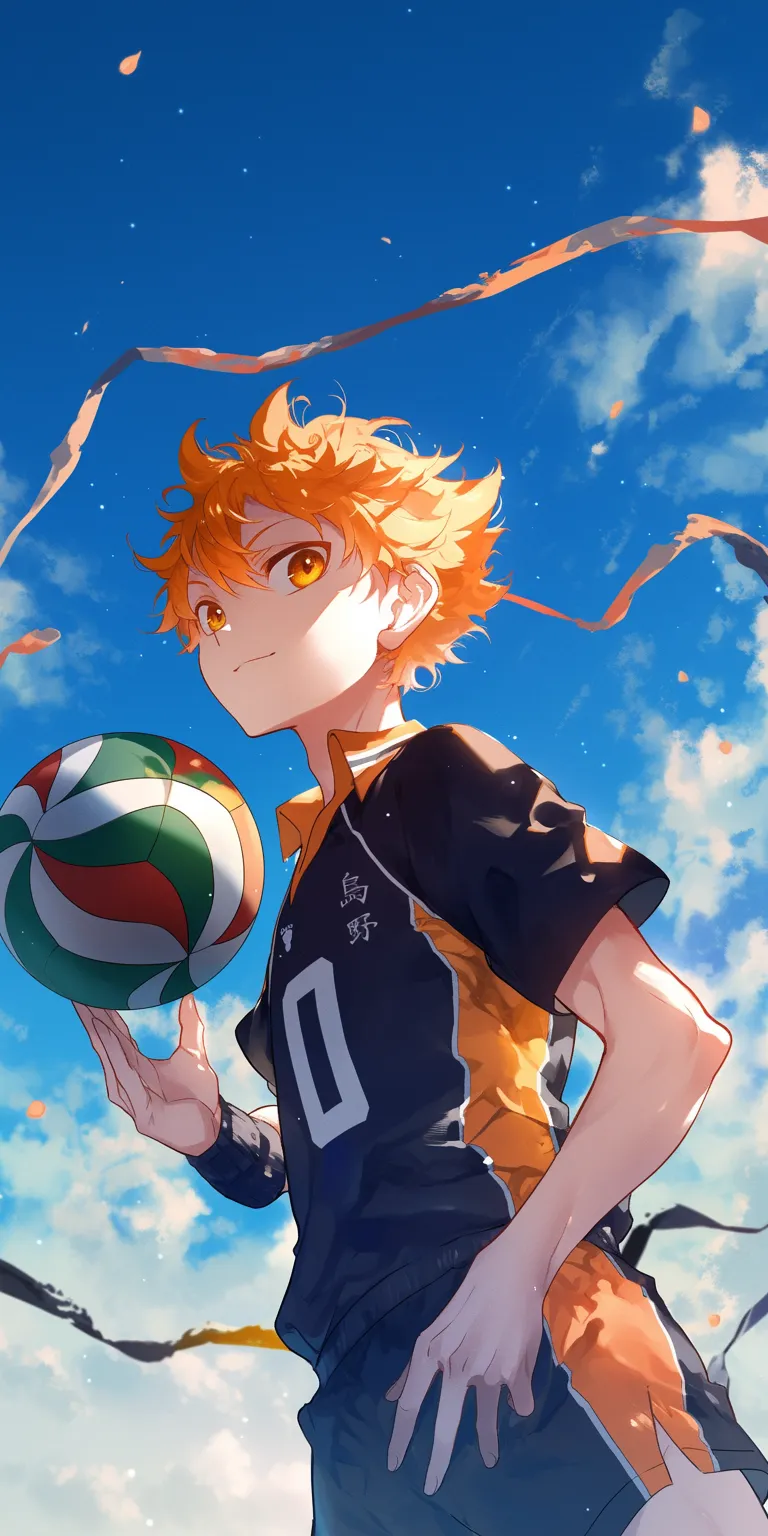 haikyuu wallpaper iphone haikyuu, hinata, ball, minato, kuroko