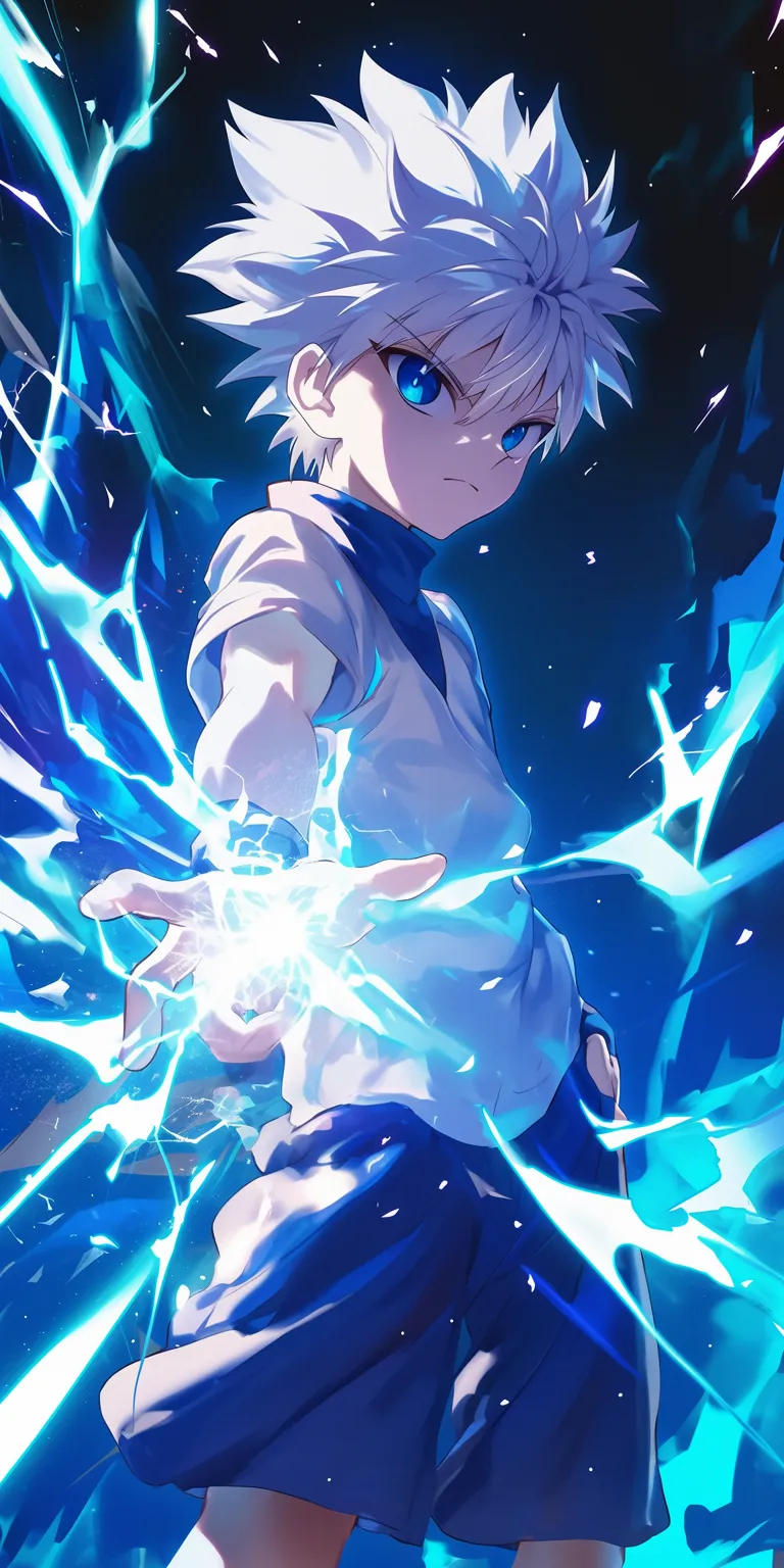 hunter x killua wallpaper killua, minato, asta, boruto, todoroki