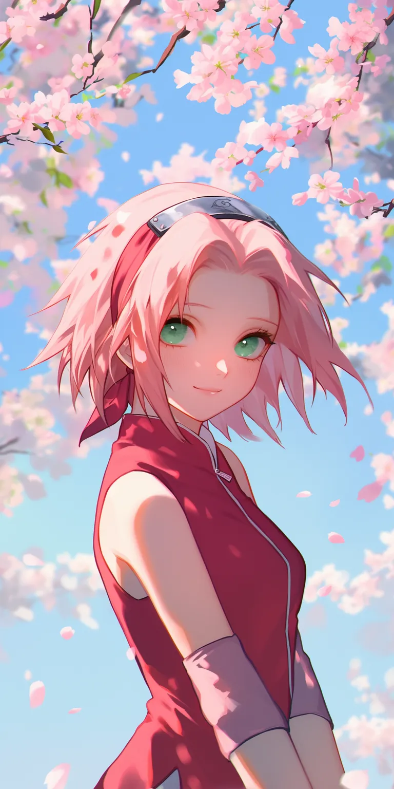 sakura anime naruto sakura, blossom, uchiha, denji, konoha