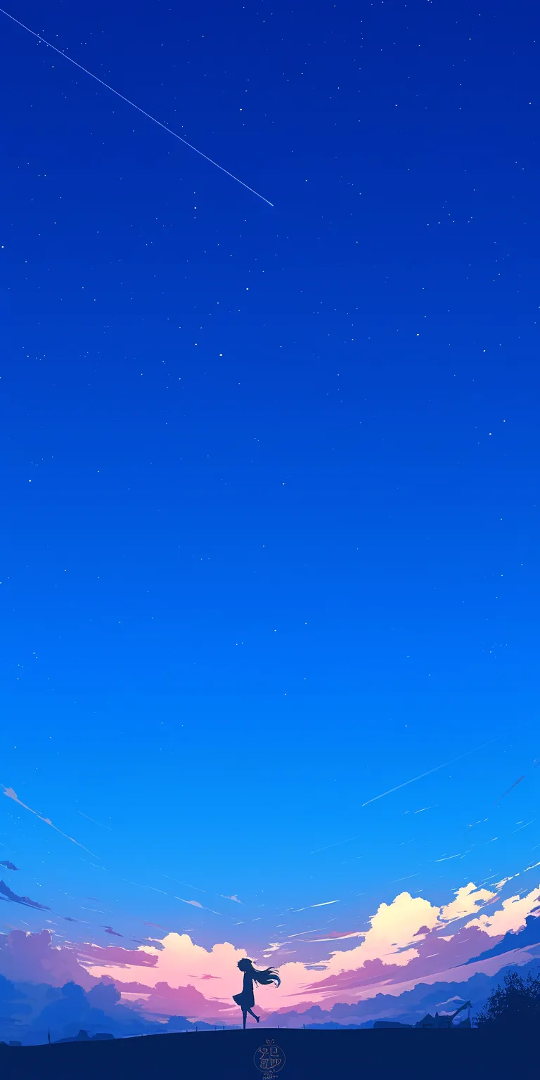 anime minimalist wallpaper sky, blue, amoled, ciel, 3440x1440