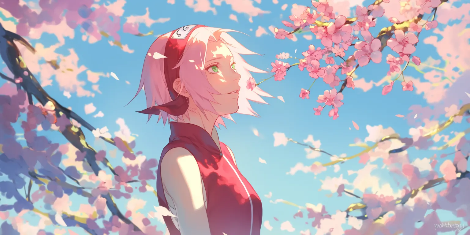 sakura anime naruto sakura, blossom, flcl, 1920x1080, 2560x1440